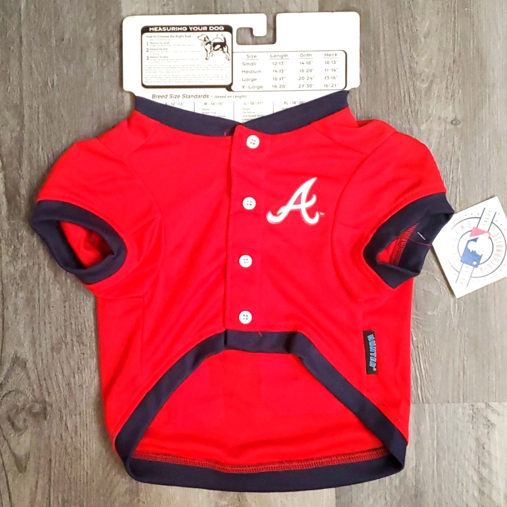 Atlanta Braves Pet Jersey - Picture 3 of 4